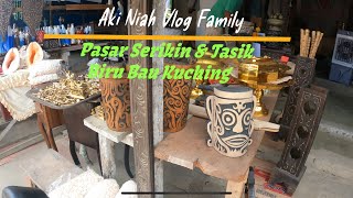 Vlog Trip Aki Niah Vlog amp Family  Trip to Serikin amp Tasik Biru Bau Sarawak family borneo [upl. by Murdoch]