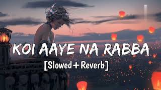 Koi Aaye Na Rabba SlowedReverb B praak  Daaka  sad song  Trending song viral [upl. by Ellac]