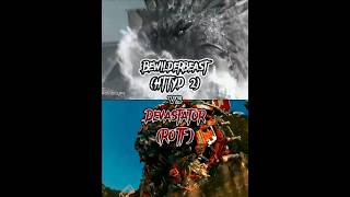 Devastator ROTF vs Bewilderbeast HTTYD 2 [upl. by Merriman]