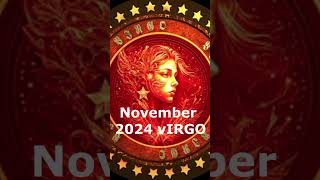 VIRGO Horoscope Predictions November 2024 Monthly Forecasts [upl. by Sidnarb167]