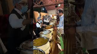 Unlimited Nonveg buffet in richest wedding  Indian Wedding  Ahaemiruchi2  Street Food Hyderabad [upl. by Belding]