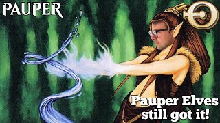 Pauper Elves still got it  Pauper  MTGO [upl. by Sivart]