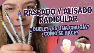 Raspado y alisado radicular PASO A PASO en 2024 🦷✅ [upl. by Gnanmas]