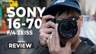 Sonys Best EMount Zoom Lens Sony 1670mm F4 Zeiss Review by Georges Cameras [upl. by Leopoldeen]