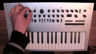 Korg Minilogue Oscillators Part 1 of 8 [upl. by Danell]