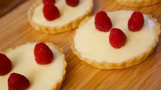 White Chocolate Tarts  Cooked by Julie  Episode 154 [upl. by Goodill]