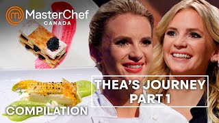 Thea VanHerwaardens Journey  MasterChef Canada  MasterChef World [upl. by Elvin]