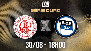 Semifinal  Série Ouro  LDB 2024  Paulistano x Pinheiros  3008  18h00  Ao vivo e com imagens [upl. by Limoli]