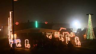 Messicks Christmas Light Show 2014 [upl. by Zulaledairam]