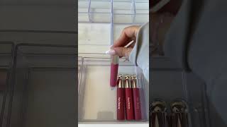 Organizing my Rare Beauty drawer💗 organize makeuporganization dressingtable makeuptable asmr [upl. by Jaquenette709]