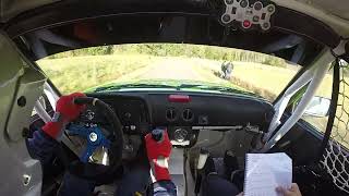 Rally Vetlanda 2024 ss5 Tommy Johansson Oscar Almqvist A2wd [upl. by Patt]