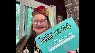 SEW SAMPLER July 2024 UNBOXING [upl. by Hafital37]