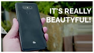 THE LG G6 IS A BEAUTIFUL PHONE [upl. by Eihpos]