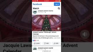 Jacquie lawson Edinburgh advent calendar demo 2018 [upl. by Landing]