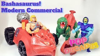 HeMan MOTU Origins  Bashasaurus Commercial [upl. by Assetan722]