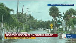 Nokomis flooded streets in high tide [upl. by Adil441]