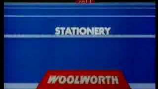 quotWoolworthsquot TV Commercial circa 1985 [upl. by Ettelocin]