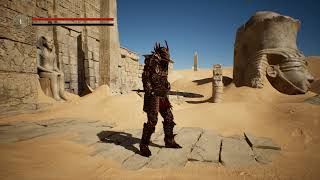 Unreal Engine 5 Early Access 2  Egyptian Ruins Boss Fight [upl. by Juliet229]