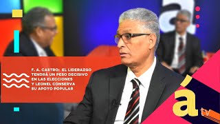 F A Castro El liderazgo tendrá un peso decisivo en las elecciones y Leonel conserva apoyo popular [upl. by Inalaeham]