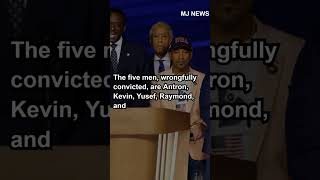 Exonerated Central Park Five Take Legal Action Against Trump for Defamation [upl. by Brunhilde701]