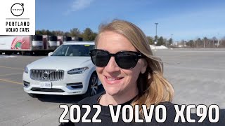 2022 Volvo XC90 T6 Inscription in Crystal White Metallic [upl. by Euqinahs553]