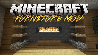 Minecraft Furniture Mod  Mod ShowcaseMod Review So Sick [upl. by Sackville]