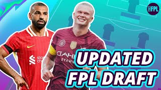 MY FPL DRAFT  Fantasy Premier League Tips 202425 [upl. by Viscardi]