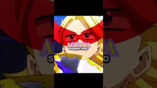 Aoyama vs Me edit 1v1 myheroacedemia [upl. by Nosilla]