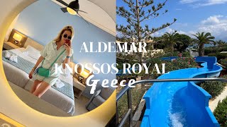 Crete Greece ALDEMAR KNOSOS ROYAL обзор отеля [upl. by Nuawed]