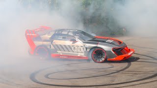 BEST DRIFTS amp POWERSLIDES at the FAMOUS Turnaround Goodwood FOS 2023 [upl. by Laud]