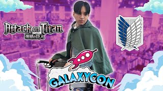 GalaxyCon 2024 as Levi Ackerman [upl. by Mathi501]