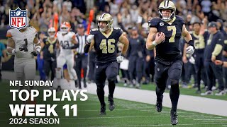 Top Plays From Sunday  NFL 2024 Season Week 11 [upl. by Nehepts]