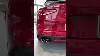 2022 Alfa Romeo Stelvio Quadrifoglio Exhaust Cold Start shorts [upl. by Stander894]