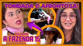 🐔A FAZENDA 15 NADJA É ELIMINADA ALFINETA A RECORD NA CABINE E INSINUA QUE NÃO VAI NO FARO [upl. by Ariana]