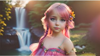 Little Fairy Land  Grimms Brothers Fairy Tale Classic  AI Fairy Land 4K Video [upl. by Anaer]