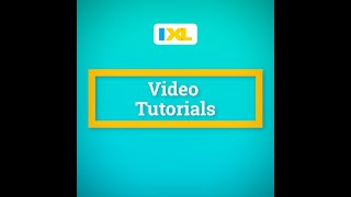 IXL Video Tutorials [upl. by Neeruam]