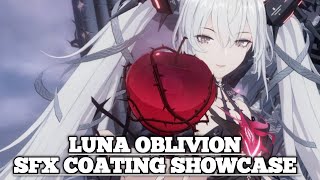 LUNA OBLIVION SFX COATING SHOWCASE  PUNISHING GRAY RAVEN [upl. by Anahsek]