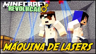 Minecraft A REVOLUÇÃO  MÁQUINA DE LASERS 31 [upl. by Ahsinut]