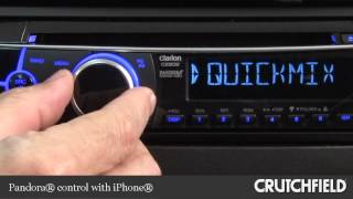 Clarion CZ202 CD Receiver Display and Controls Demo  Crutchfield Video [upl. by Ava]