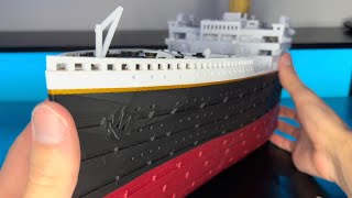 1200 Titanic model build PART 2 [upl. by Weylin]