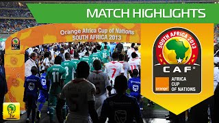 Final  Nigeria  Burkina Faso  CAN Orange 2013  10022013 [upl. by Avivah]