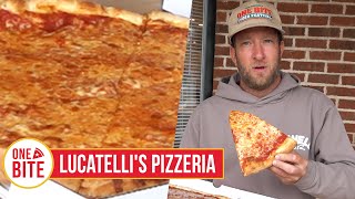 Barstool Pizza Review  Lucatellis Pizzeria Doylestown PA [upl. by Elvyn]