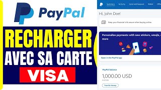 Comment Recharger Son Compte Paypal Avec Sa Carte Visa  En 2025 [upl. by Ern347]