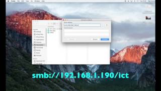 How To Connect To A Windows Shared Folder On A Mac [upl. by Isaacs]