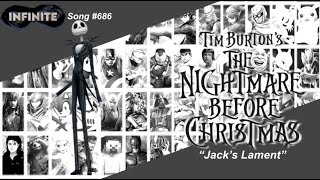 Jacks Lament  Tim Burtons The Nightmare Before Christmas  Danny Elfman [upl. by Anwaf]