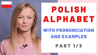 Polish alphabet with pronunciation and examples part 13 [upl. by Arorua]