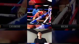 CASIMERO VS MICAH HIGHLIGHTS 🥊😭 sports boxing casimero fypviralシ pinoy [upl. by Aicelef373]