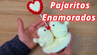 Pajaritos Enamorados Decoración a crochet [upl. by Artemus]