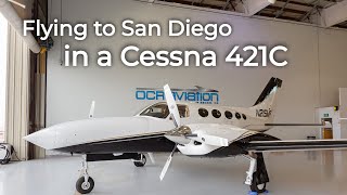 58 Very Clean Cessna 421C with Upgraded Avionics  Paint  Interior [upl. by Gebhardt]