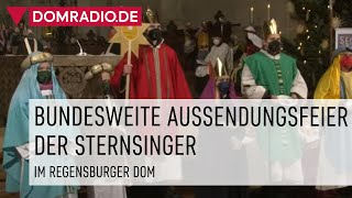 Bundesweite Aussendung der Sternsinger live aus dem Regensburger Dom [upl. by Heins]